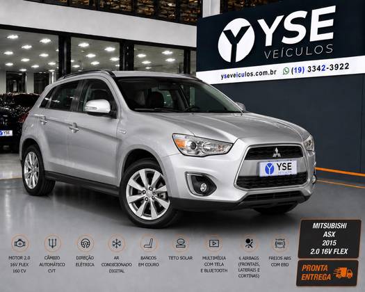 MITSUBISHI ASX 2.0 4X4 AWD 16V GASOLINA 4P AUTOMÁTICO